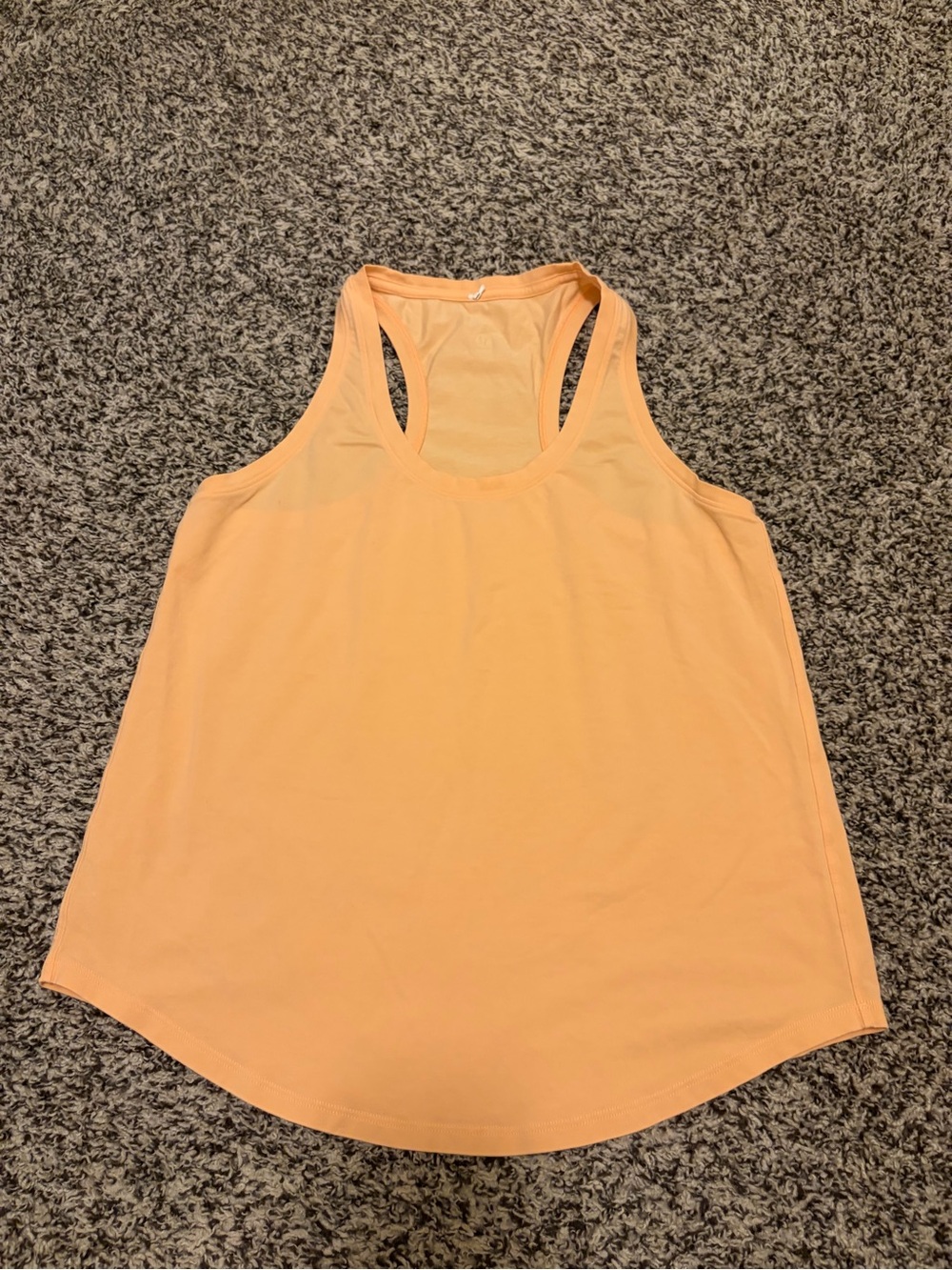 lululemon athletica Peach Scoop Neck Racerback Tank